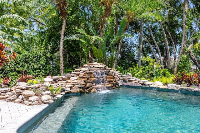 1058 Roundstone Pl, Palm Harbor, FL 34683 - view of swimming pool