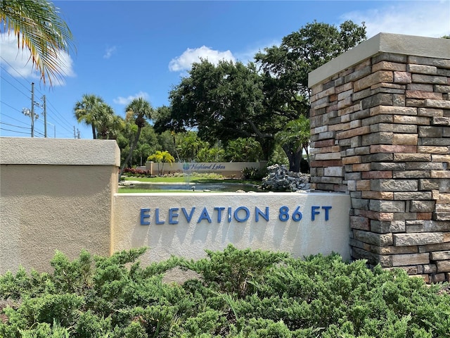 1657 Glengarry Dr, Palm Harbor, FL 34684 - view of community sign
