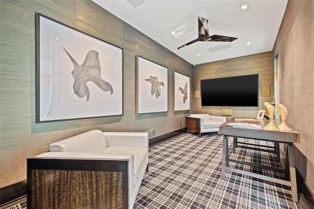 325 2nd St N, Saint Petersburg, FL 33701 - interior space featuring recessed lighting and ceiling fan