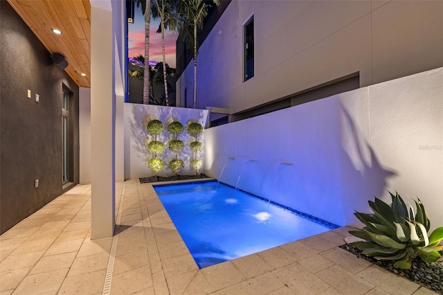 325 2nd St N, Saint Petersburg, FL 33701 - view of pool at dusk