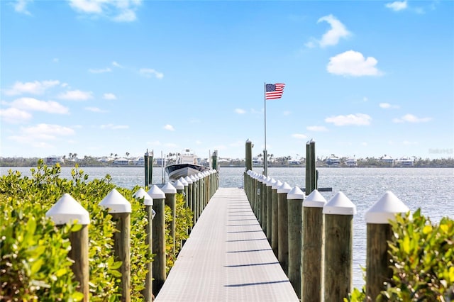 9048 Wharf Ave, Placida, FL 33946 - view of dock featuring a water view