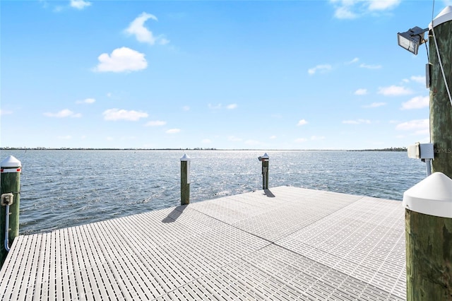 9048 Wharf Ave, Placida, FL 33946 - dock area featuring a water view