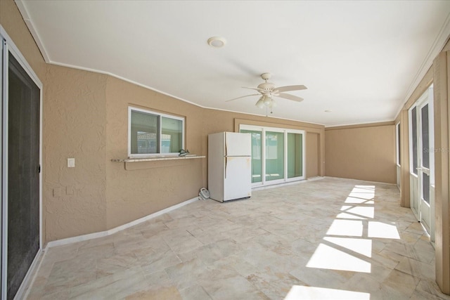 3506 Seaway Dr, New Port Richey, FL 34652 - view of unfurnished sunroom