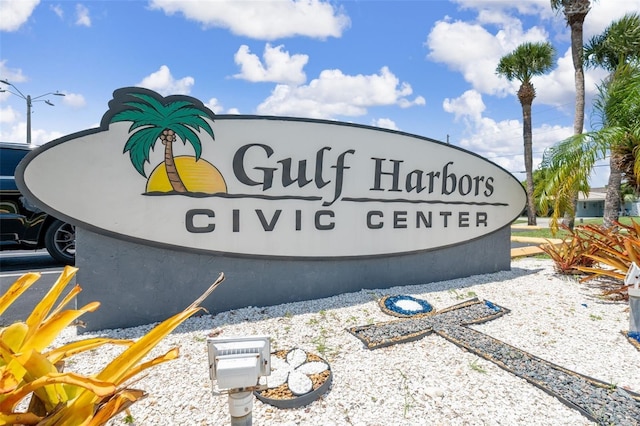 3506 Seaway Dr, New Port Richey, FL 34652 - view of community sign