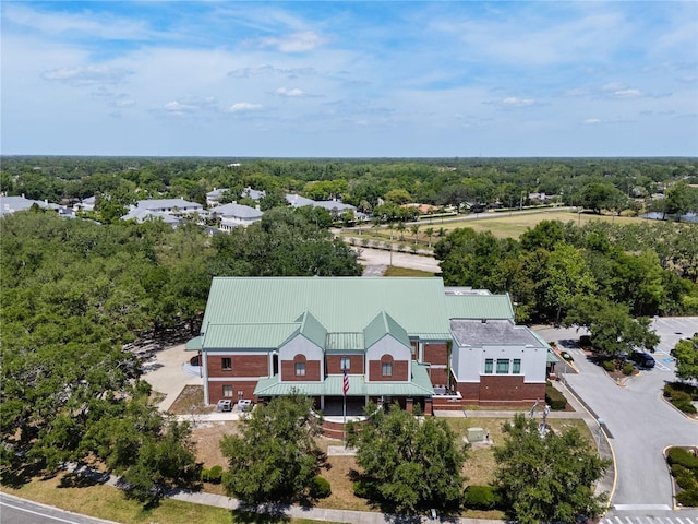 aerial view