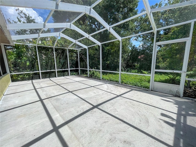 3647 Lake St, George Drive, Palm Harbor, FL 34684 - view of unfurnished sunroom