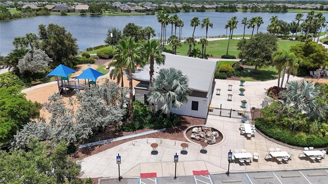 5601 Limelight Dr, Apollo Beach, FL 33572 - drone / aerial view of a large body of water