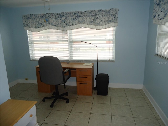 10034 64th Ave N Unit 21, Saint Petersburg, FL 33708 - office space featuring light tile patterned floors and baseboards