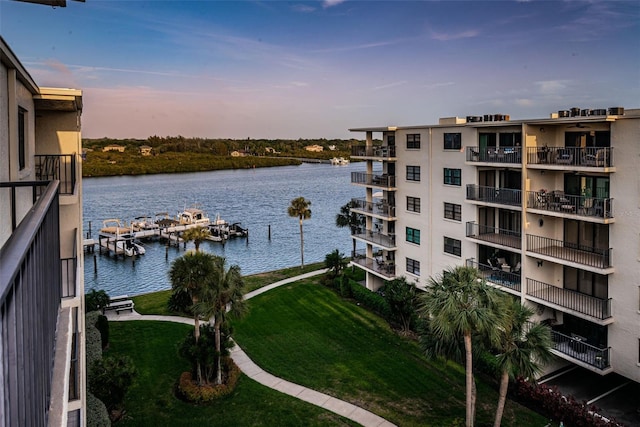 property view of water