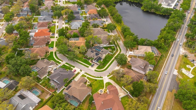 2539 Centennial Falcon Dr, Valrico, FL 33596 - aerial view of property's location with a large body of water and nearby suburban area