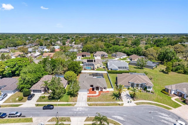 birds eye view of property featuring a residential view