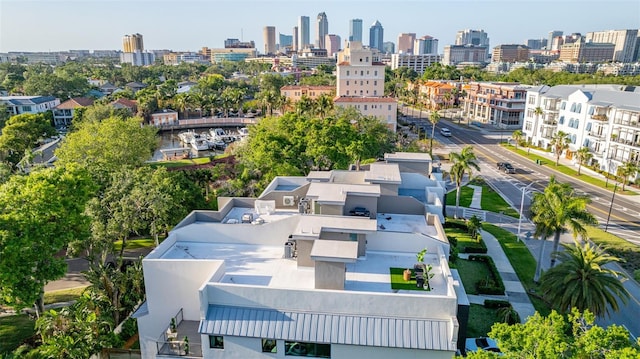 98 W Davis Blvd, Tampa, FL 33606 - birds eye view of property featuring a city view