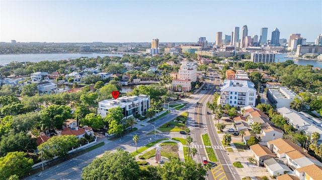 98 W Davis Blvd, Tampa, FL 33606 - aerial view with a city view and a water view
