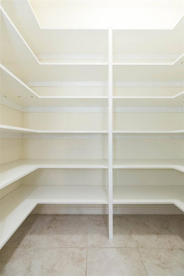 view of pantry
