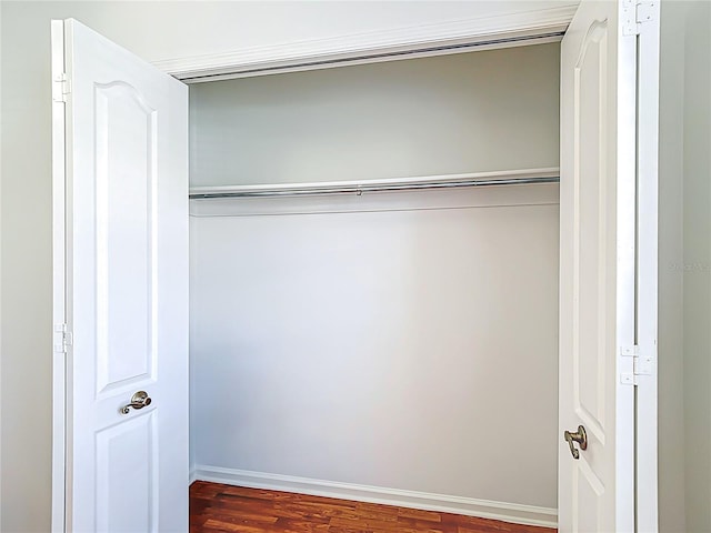 view of closet