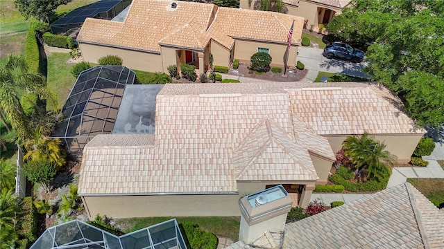 drone / aerial view