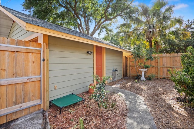 3120 8th Ave N, Saint Petersburg, FL 33713 - entrance to property featuring a shingled roof