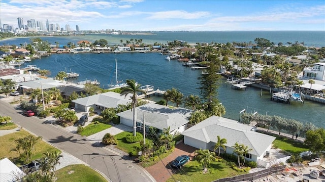 2540 S Shore Dr SE, Saint Petersburg, FL 33705 - aerial view with a residential view and a water view