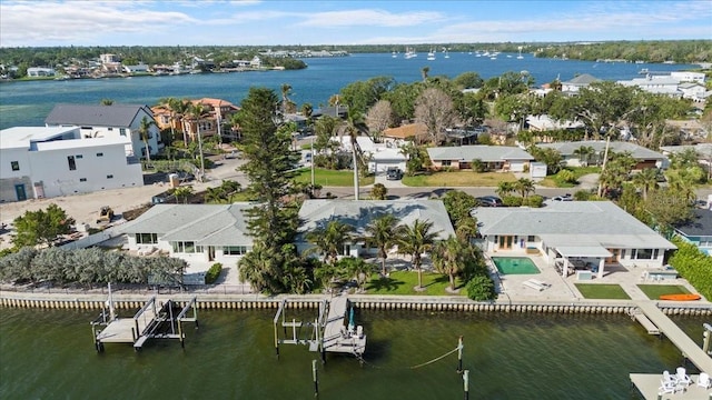 2540 S Shore Dr SE, Saint Petersburg, FL 33705 - aerial view featuring a residential view and a water view