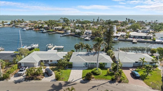 2540 S Shore Dr SE, Saint Petersburg, FL 33705 - aerial view with a water view and a residential view
