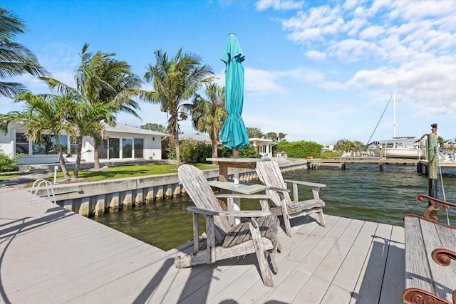 2540 S Shore Dr SE, Saint Petersburg, FL 33705 - view of dock featuring a water view