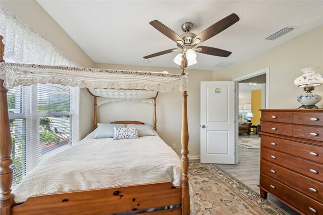 2720 N Screech Owl Ave, Saint Augustine, FL 32084 - bedroom featuring a ceiling fan