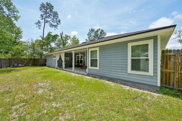 2720 N Screech Owl Ave, Saint Augustine, FL 32084 - rear view of property with a patio