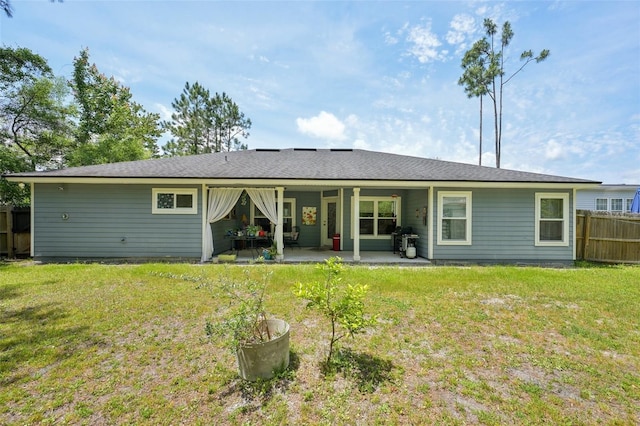 2720 N Screech Owl Ave, Saint Augustine, FL 32084 - rear view of house with a patio