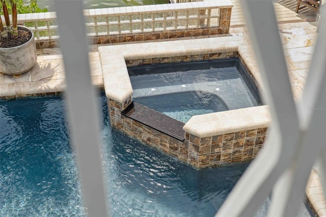 view of pool