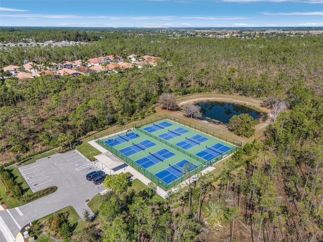 20605 Long Pond Rd, North Fort Myers, FL 33917 - bird's eye view of a heavily wooded area and a nearby body of water