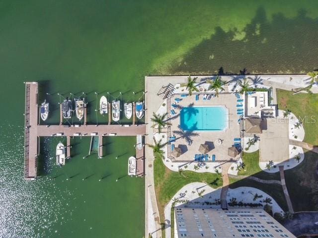 5200 Brittany Dr S Unit 1502, Saint Petersburg, FL 33715 - drone / aerial view