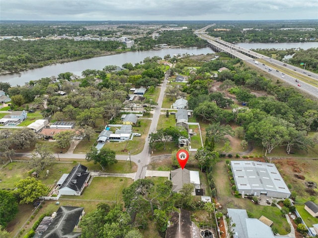 8805 Van Fleet Rd, Riverview, FL 33578 - aerial view with a water view
