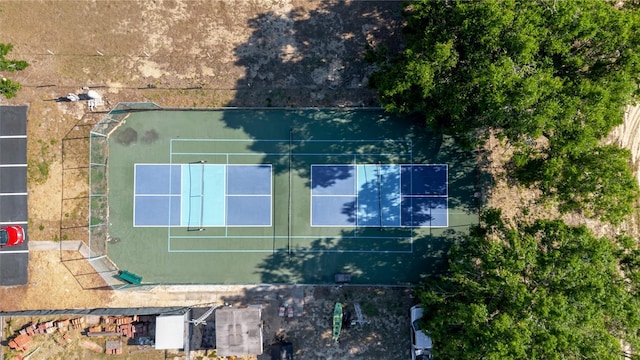 drone / aerial view