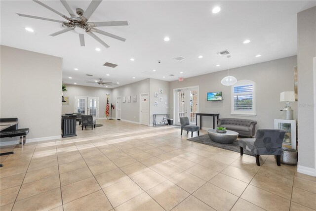 8975 Southern Charm Cir, Brooksville, FL 34613 - community lobby with visible vents