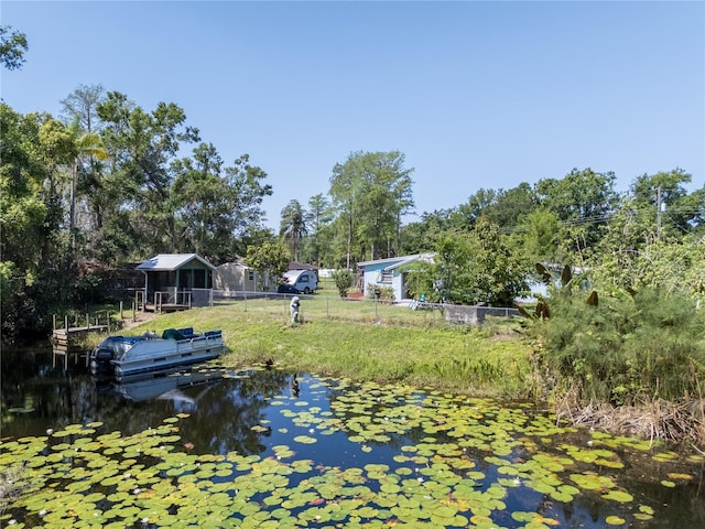 17111 Mockingbird Ln, Lutz, FL 33548 - exterior space with fence