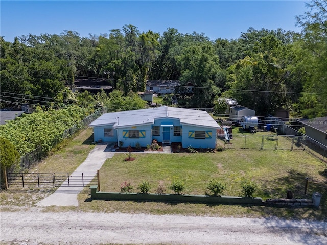17111 Mockingbird Ln, Lutz, FL 33548 - birds eye view of property
