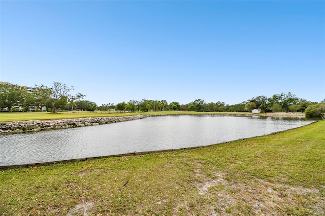 property view of water