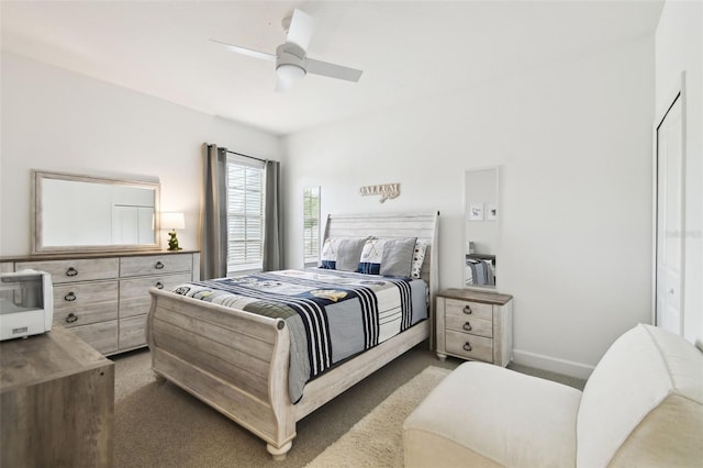 10011 Parley Dr, Tampa, FL 33626 - carpeted bedroom featuring ceiling fan