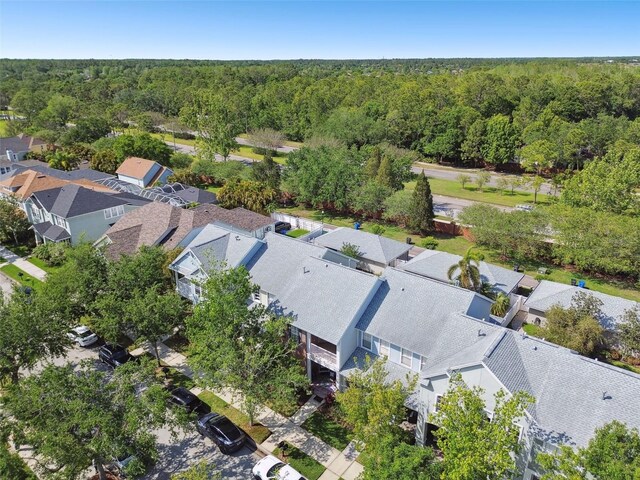 10011 Parley Dr, Tampa, FL 33626 - aerial view with a view of trees and a residential view