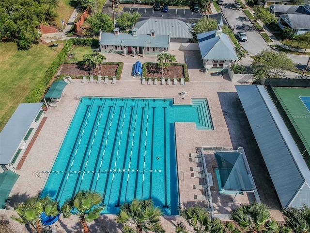 10011 Parley Dr, Tampa, FL 33626 - drone / aerial view