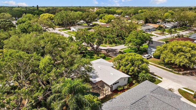 1905 Oro Ct, Clearwater, FL 33764 - aerial view with a view of trees