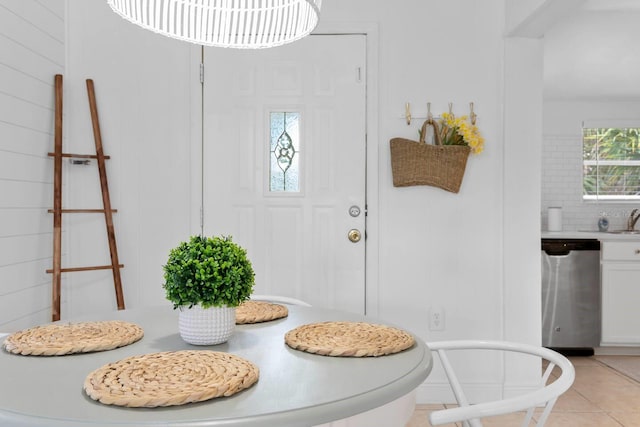 2215 Thrace St, Tampa, FL 33605 - dining space featuring light tile patterned flooring