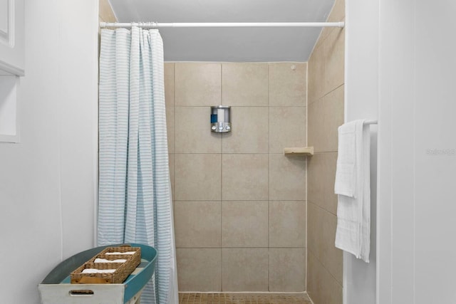 2215 Thrace St, Tampa, FL 33605 - full bath featuring tiled shower