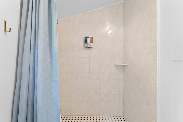 2215 Thrace St, Tampa, FL 33605 - full bathroom featuring a tile shower