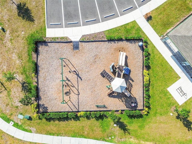 drone / aerial view