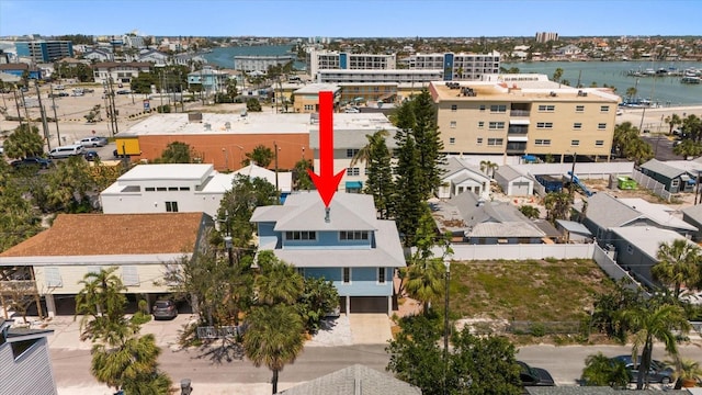 118 94th Ave, Treasure Island, FL 33706 - aerial view with a water view