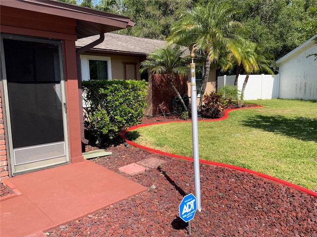 819 Satinleaf Ave, Oldsmar, FL 34677 - view of yard