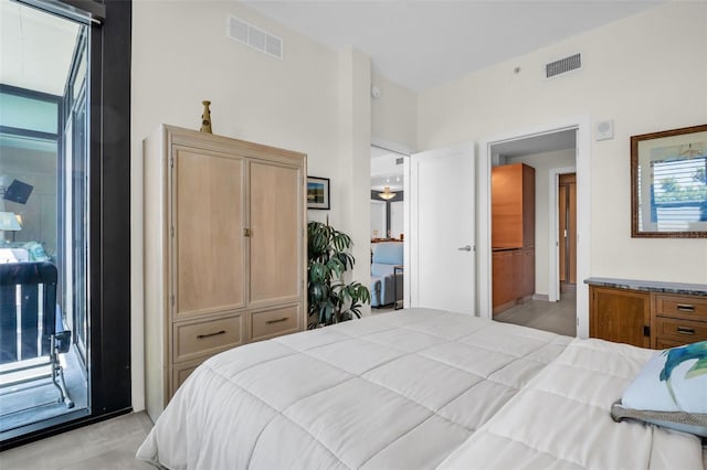 400 4th Ave S Unit 401, Saint Petersburg, FL 33701 - bedroom featuring visible vents and access to outside