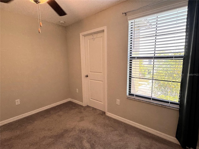 12717 Lemon Pepper Dr, Riverview, FL 33578 - carpeted spare room with a ceiling fan and baseboards
