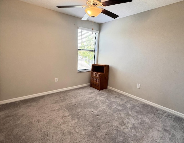 12717 Lemon Pepper Dr, Riverview, FL 33578 - unfurnished room featuring ceiling fan and carpet